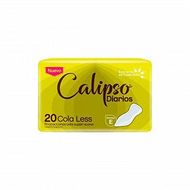 CALIPSO PROTECTORES DIARIOS COLALESS X 20UN