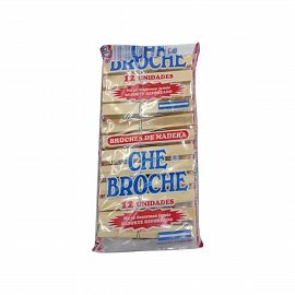 [PREER3376002] BROCHE MADERA X12UN.