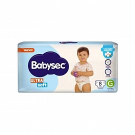 BABYSEC ULTRASOFT G X8 UNIDADES