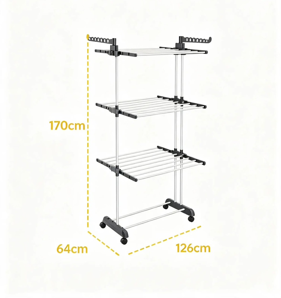 TENDER REFORZADO 3 NIVELES 50KG AITECH