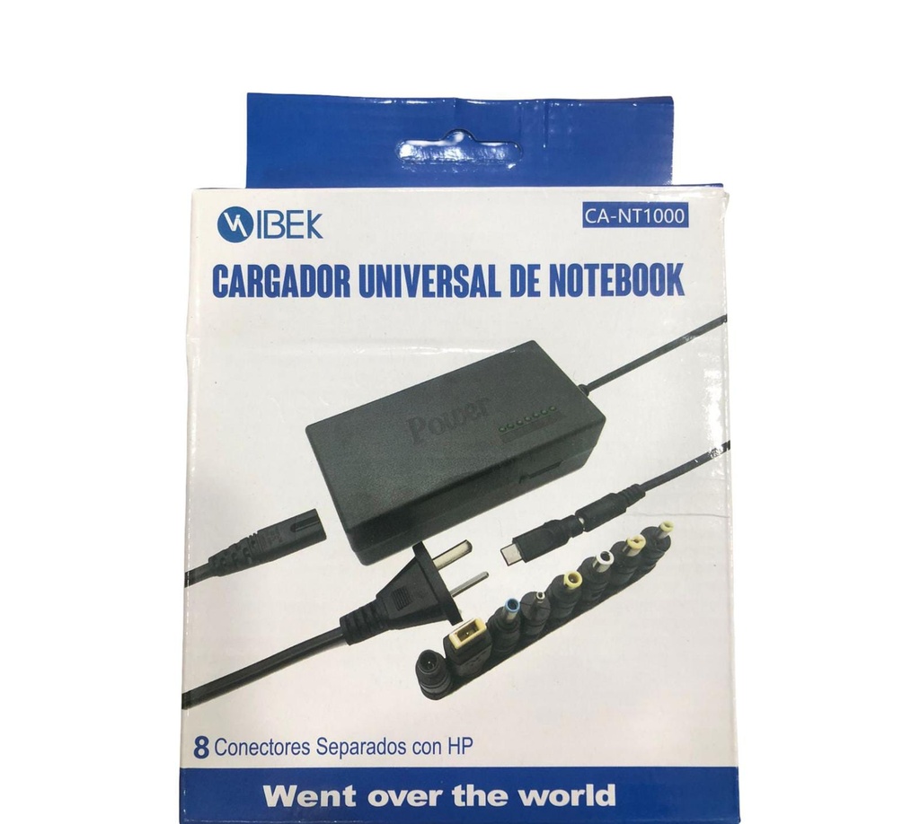 CARGADOR UNIVERSAL DE NOTEBOOK