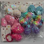 [PREZLBCA1201] Colitas de pelo con diseño mariposa x12