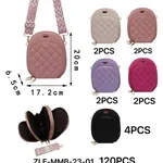[PREZLMMB2101] Cartera bandolera ovalada x12