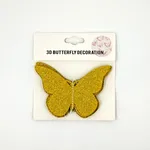 Cortina metalizada de mariposas x12