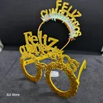 [PREZLCOT25] Vincha y anteojos feliz cumpleaños