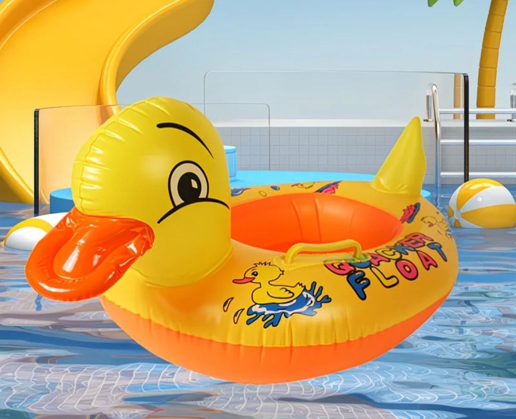 FLOTADOR INFLABLE PATO 83CM