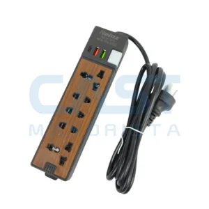 ZAPATILLA 2.00M {WD1404} 5 TOMAS 2 USB 1 USB-C