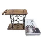 Organizador de Vino con Soporte para Copas