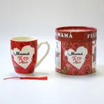 Set de regalo taza cerámica Día de la Madre BVT-35