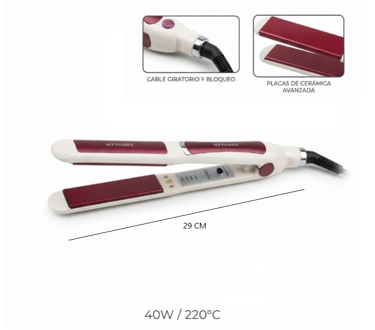 [PREITHT522] PLANCHITA DE PELO 40W 220C°