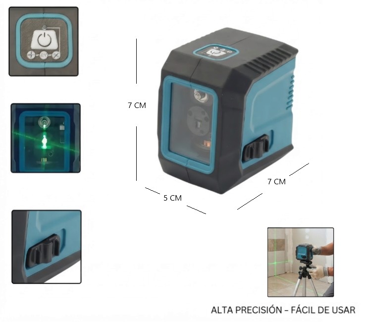 [PREITMELECH844] NIVEL LASER MINI 25M