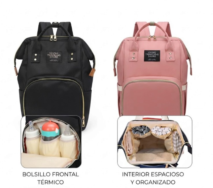 [PREITMELECH749] BOLSO MATERNAL PAÑALERO