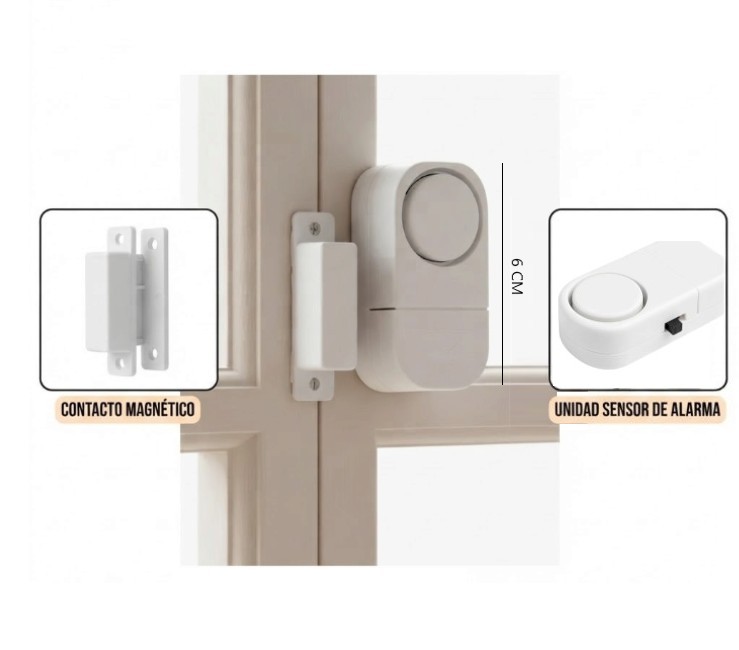 [PREITMELECH776] ALARMA CON SENSOR P/VENTANA Y PUERTAS