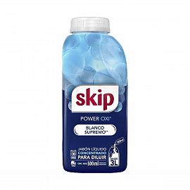 SKIP JABÓN LÍQUIDO P/DILUIR POWER OXI BLANCO SUPREMO 500ML