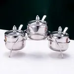 Set de especieros de acero (3 PCS)