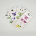 Vela de cumpleaños mariposa x12